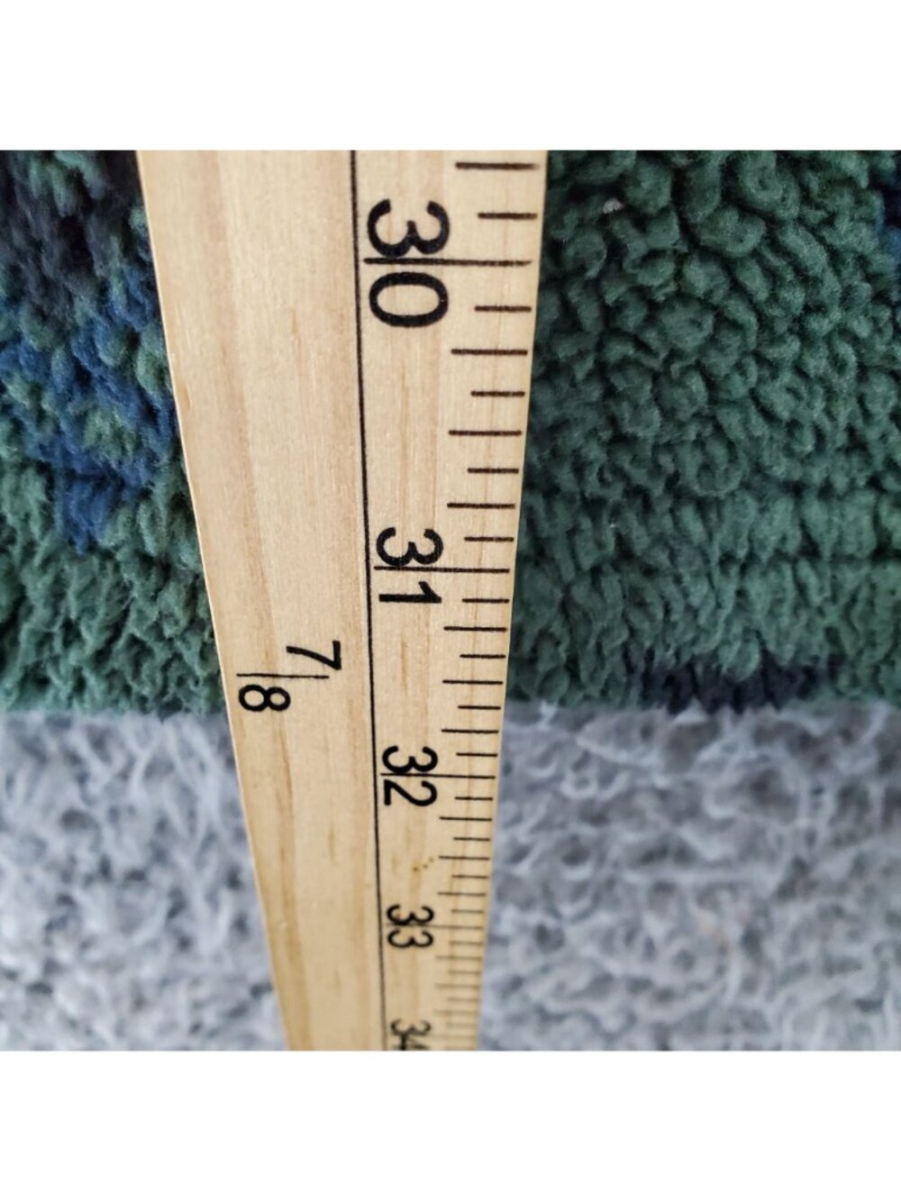 Sweater Womens 2XL Green Aztec Pattern Polyester Hooded Relaxed Fit Warm - Picture 4 of 8
